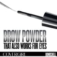 thumbnail image 3 of COVERGIRL Bombshell POW-der Brow & Liner Eyebrow Powder, Black 800, .24 oz, 3 of 5