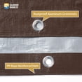 thumbnail image 4 of Lona protectora de 9 x 12 m, resistente al agua, UV 10 mil, 4 of 7