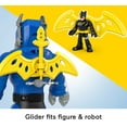 thumbnail image 6 of Imaginext DC Super Friends Batman Toys, Robot with Lights Sounds and Insider Figure, Preschool Toys, 6 of 7