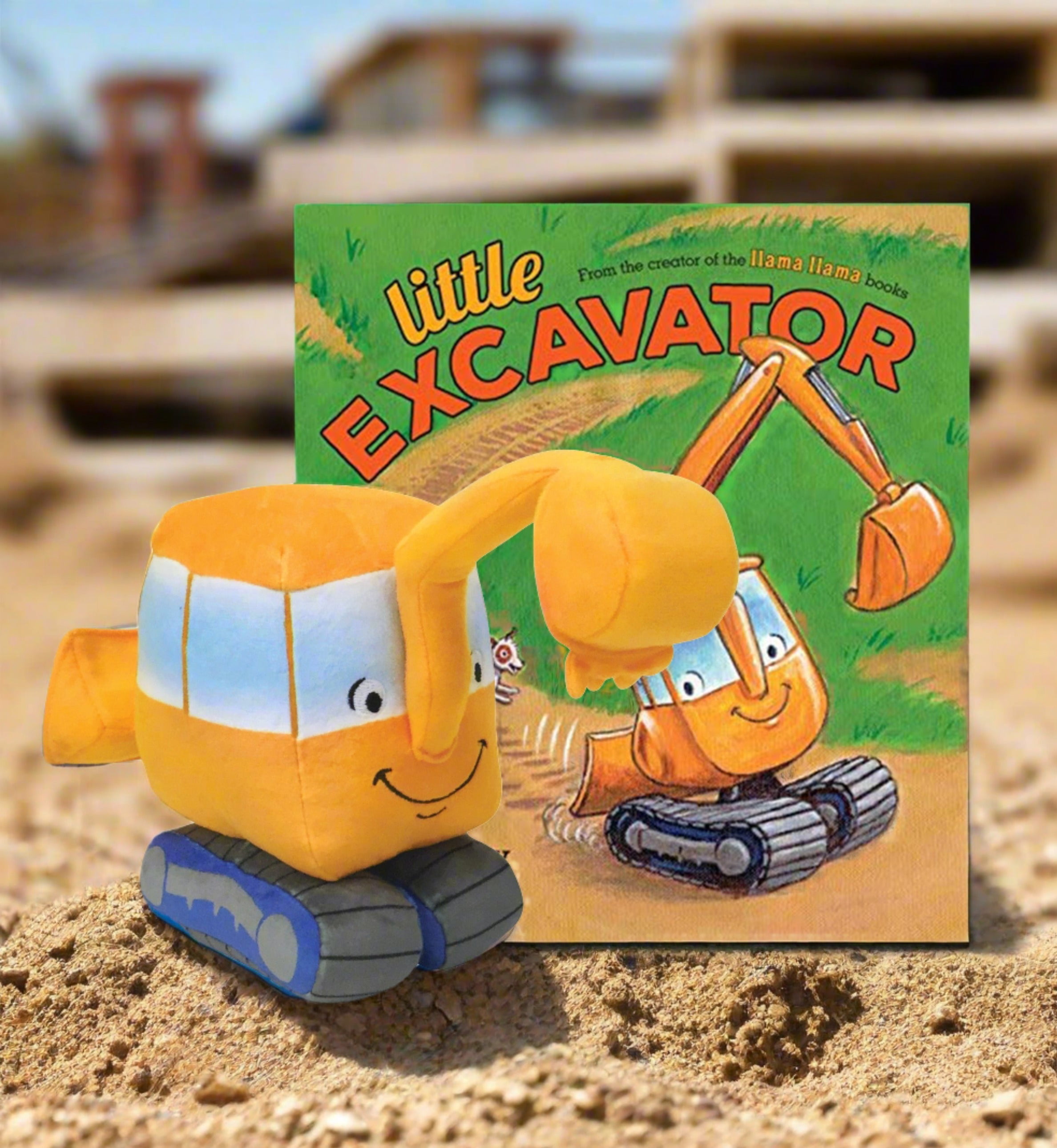 Little Excavator 7" Plush