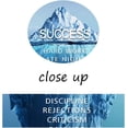 thumbnail image 6 of Success Inspirational Wall Art Motivation Entrepreneur Quotes Canvas Painting Iceberg Pictures Posters and Prints Artwork Modern Inspiring Office Decor Living Room Gym Decorations Framed 12x18, 6 of 6