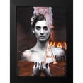 thumbnail image 2 of Design Fabrikken 11x14 Black Modern Framed Museum Art Print Titled - Angel, 2 of 5