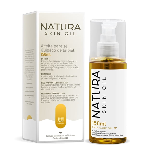 Aceite Corporal Natura Skin Oil 150ml. - Hidrata, Nutre y Disminuye Estrías