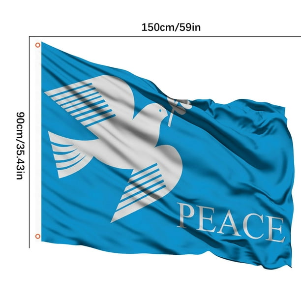 Ojo Del Mundo Bandera de la Amistad Que Simboliza la Unidad,Brillante Y Colorido Duradero para Exhibición Al Aire Libre de Interiores,Regalo Significativo para Eventos Familiares de Amigos,Banderas De