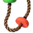 thumbnail image 6 of Colorful Climbing Rope with Platforms Foot Holder For Kids Indoor Outdoor Backyard, 6 of 7