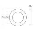 thumbnail image 3 of M10x16mmx1mm, 3 of 6