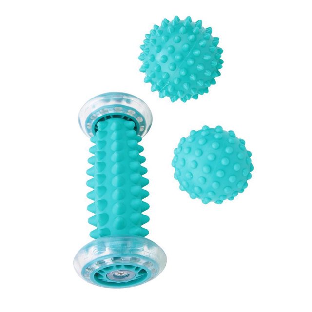 Greeniant 3 pelotas de masaje para fascitis plantar, pelota de ejercicio de relajación muscular, pelota plantar de ejercicio, pelota para Accesorios para máquinas de ejercicios