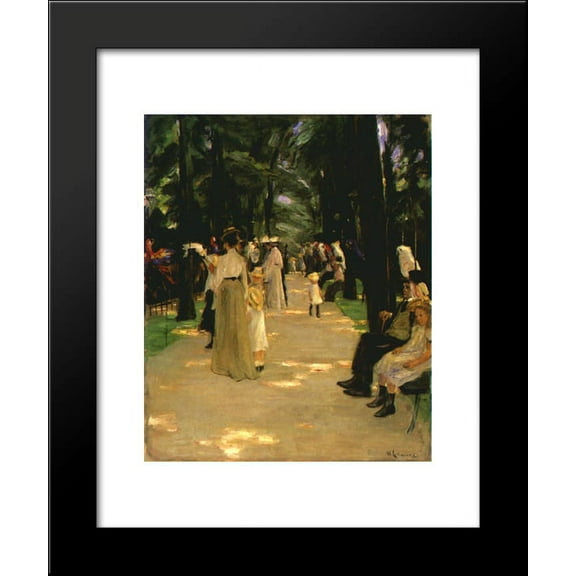 Parrot avenue 20x24 Framed Art Print by Max Liebermann