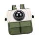 thumbnail image 5 of Mochila para gatos Yinane Mochila para mascotas portátil para perros pequeños senderismo verde oscuro, 5 of 8
