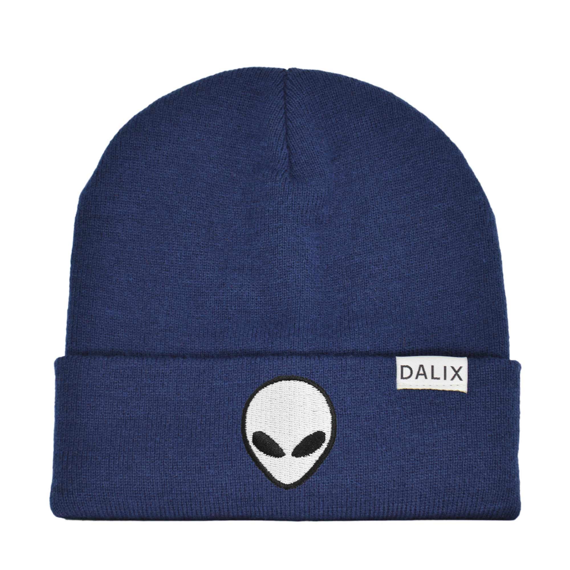 black alien beanie