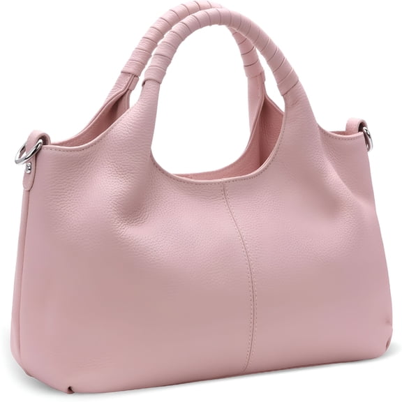 AOMRCOL Genuine Leather Shoulder Bags Purses and Handbags for Women Satchel Cross Body Medium Size Tote