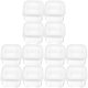 thumbnail image 1 of 12 piezas Caja de muestra Contenedores de alimentos con tapas Estuche de plástico transparente vacío Condimentos Pequeños, 1 of 6