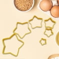 thumbnail image 4 of Travelwant 6Pcs/Set Star Cookie Cutter Set-6 pcs Stainless Steel Five-pointed Star Biscuit Molds Fondant Cake Cookie Cutter Set Pastry Mold-for 3d Christmas Tree, 4 of 7