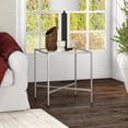 thumbnail image 6 of Evelyn&Zoe Industrial 20" Wide Powder Coated Silver Side Table, 6 of 8