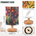 thumbnail image 3 of Colorful Tree Bedside Table Lamp LED Warm Lights with USB Charging Port Retro Cylinder Desk Lamps for Bedroom Living Room Office Coffee Bar Decoration, 3 of 7