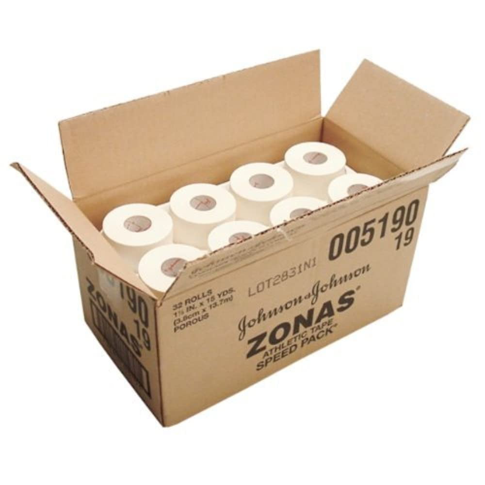 BSN Medical Zonas Athletic Tape by Actimove, 1.5" x 15 Yards - 32 Pack
