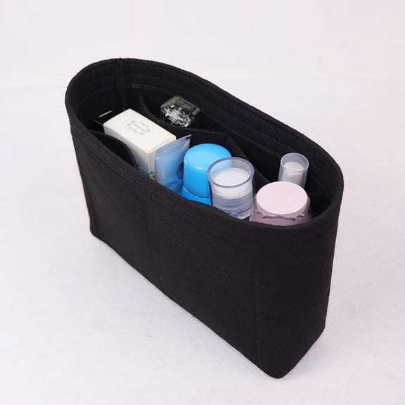 2pcs Purse Organizer Inserts Women Hand Bag Insert Organizer Small Handbag Felt Inserts