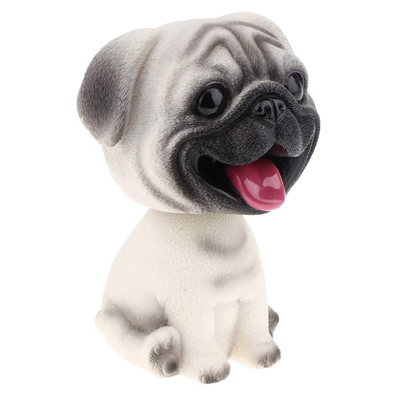 Resin Cute Bobble Head Dog Bobbing Head Puppy Figurine Toy Home Home