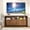 walnut-39in, variant on Fluted TV Stand for 55-65" TV, Small Mid Century Modern Media Console, Walnut Entertainment Center with Sliding Doors