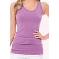 thumbnail image 6 of Made by Olivia Women's Casual Basic Sleeveless Racerback Shapewear Top, 6 of 6