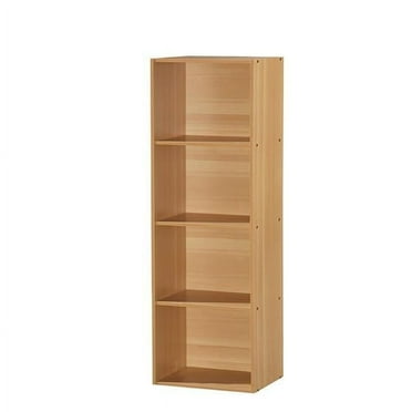 Four Shelf Bookcase - Beech