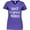 Purple, variant on Inktastic West Virginia Mama Women's V-Neck T-Shirt