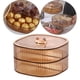 thumbnail image 5 of Organizador de bocadillos Organizador De Bandeja De Dulces De 2 Capas De Frutas Secas Para Dulces De Nueces, Galletas, Champán Magideal Organizador de bocadillos, 5 of 7