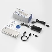 WAVLINK Thunderbolt 4 Quad Display Dock (15-in-1), WAVLINK 40Gbps Docking Station with 98W Laptop Charging, Single 8K@30Hz Quad 4K@60Hz, 2.5G RJ45, SD V4.0, 10Gbps USB3.1 for MacBook Pro/Air and More