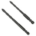 thumbnail image 6 of HAKIDZEL ceramic tile drill bits 2pcs Alloy Black for Ceramic Tiles DIY Projects, 6 of 7