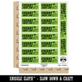 thumbnail image 2 of Cherry Very Great Job Cherries Teacher Student School Sticker Set - Light Green - Matte Finish - 2.00" Large, 2 of 7