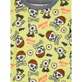 thumbnail image 2 of Wonder Nation Boys Halloween Long Sleeve Top and Pants, 2-Piece Sleep Pajama Set, Sizes 4-10, 2 of 2