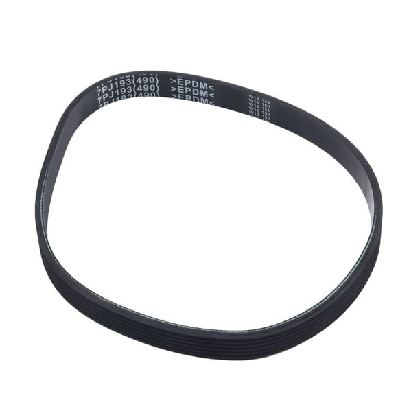 Lefu 1Pcs Lawn Mower Drive Rubber Belt PJ490(7 Ridges, 490mm Circumference, 16mm Width) Compatible with QUALCAST Rotary Mowers - Imperial