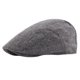 thumbnail image 1 of Boina de espiga para hombre, gorra para hombre, gorro cálido para personas de mediana edad y mayores, gorro de lana para otoño e invierno, 1 of 8