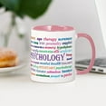 thumbnail image 4 of CafePress - Psychology Word Cloud Mugs - 11 oz Ceramic Mug - Novelty Coffee Tea Cup, 4 of 6
