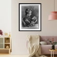 thumbnail image 3 of Historic Framed Print, [Woman reading a book (Eloyse et Abailard)].F. Boucher in del.; Demarteau...Scul., 17-7/8" x 21-7/8", 3 of 9