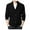 Black, variant on Mens Sweater Coat Tops Pockets Button Down Long Sleeve Solid Blouse Mens Workout Jacket,Grey,M