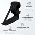 thumbnail image 4 of Plantar Fasciitis Night Splint, Upgraded Adjustable Foot Brace with Arch Cushion for Pain Relief, Achilles Tendonitis, Foot Drop & Heel Spur, Comfortable Day & Night Support (Black, 1PC), 4 of 7