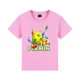 thumbnail image 3 of 2024 Nueva Venta Caliente Videojuego Pikmin 4 Impresión de Dibujos Animados Niños Camiseta de Algodón Linda Divertida Niñas Ropa Bebé Niños Verano Niños Tops, 3 of 5