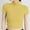 Yellow, variant on Small High Necked Short Sleeved Bottoming Shirt with Chest Pad for Women's Slim Underwear Women Short Sleeve Tops Women Tshirts Summer Top Women