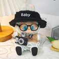 thumbnail image 1 of Set de ropa para muñecas Labubu de 17 cm con sombrero, cámara, gafas y zapatos, 1 of 2