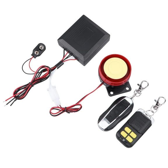 SEWOART Assorted Color Scooter Security Alarm System with Remote Arming for Motorbike Protection