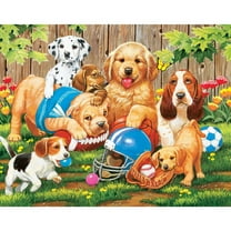 We're Ready Coach 200 Piece Jigsaw Puzzle by William Vanderdasson – 15"x19"