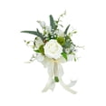 thumbnail image 3 of Bouquet de boda para la novia Flower Flower Decorative Bride que sostiene el ramo para la graduación del aniversario del Día de Valentín, 3 of 9