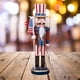 thumbnail image 4 of Figuras de Cascanueces de Navidad de 10 pulgadas, juguete para mueble de TV, sala de estar, temática navideña bandera, 4 of 8