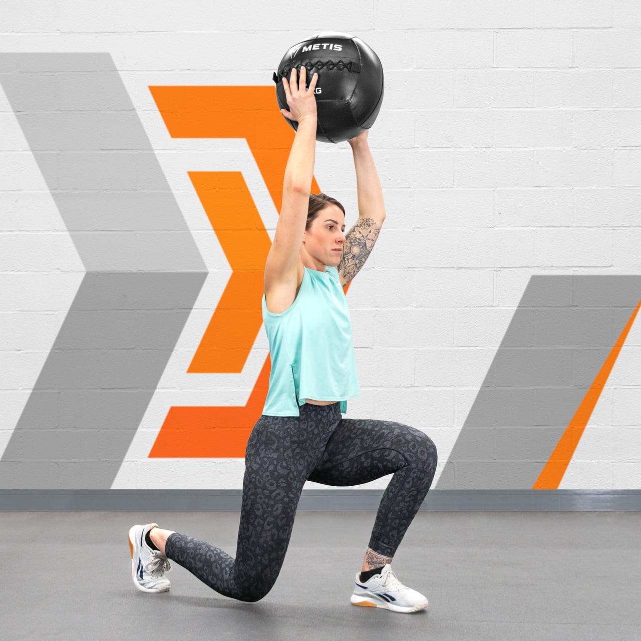 METIS Wall Balls | Ultra-Durable for Functional Training, Strength & Endurance [6.5lbs]