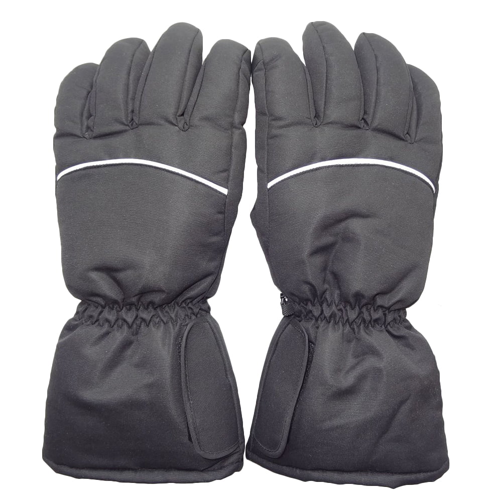 Battery Operated Heated Gloves Outdoor Winter Work Cold Warm Hands Waterproof US
