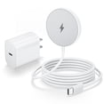 thumbnail image 1 of Cargador inalámbrico magnético FWSTIS de 15W con USB-C para iPhone, 1 of 7