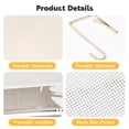 thumbnail image 3 of Godance Over the Door Organizer 5 Tiers, Extra Large Behind Door Storage of 10 Compartments, 80 lbs Over the Door Storage, Hanging Door Organizer for Closet, Pantry, Bedroom, Bathroom (Beige), 3 of 9