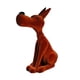 thumbnail image 5 of Estatua de perro flocado, figurita de animal, decoración de escritorio divertida, tierna y creativa, , coleccionable, regalo de inauguración de, 5 of 8