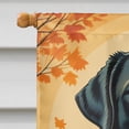 thumbnail image 3 of Black Labrador Retriever Fall House Flag, 3 of 5